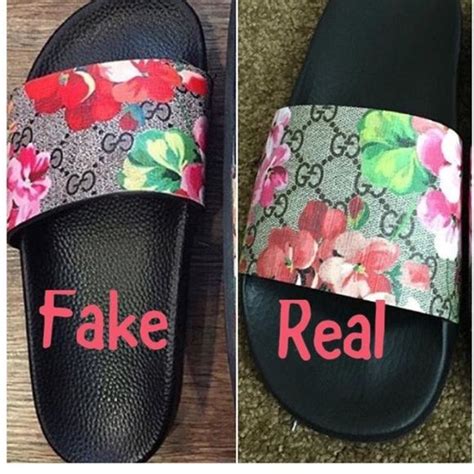 fake gucci slides ioffer|how to authenticate gucci shoes.